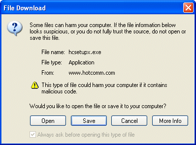 Download hotComm