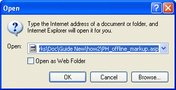 Internet Explorer File Open